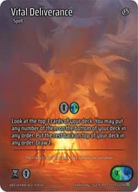 Vital Deliverance (Full Art) - Genesis [Kickstarter] - Kryptik TCG card