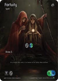 Fortuity (Full Art) - Genesis [Kickstarter] - Kryptik TCG card