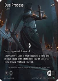 Due Process (Full Art) - Genesis [Kickstarter] - Kryptik TCG card