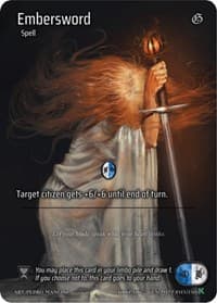 Embersword (Full Art) - Genesis [Kickstarter] - Kryptik TCG card