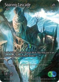 Soaring Cascade (Full Art) - Genesis [Kickstarter] - Kryptik TCG card