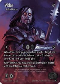Vidar (Full Art) - Genesis [Kickstarter] - Kryptik TCG card