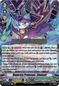 Honorary Professor, Chatnoir - D-PV01: History Collection - Cardfight Vanguard card