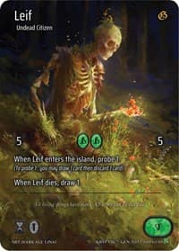 Leif (Full Art) - Genesis [Kickstarter] - Kryptik TCG card