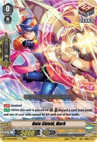 Halo Shield, Mark - D-PV01: History Collection - Cardfight Vanguard card