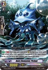 Rain Elemental, Pichan - D-PV01: History Collection - Cardfight Vanguard card