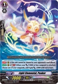 Light Elemental, Peaker - D-PV01: History Collection - Cardfight Vanguard card