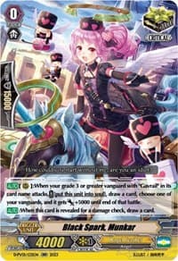 Black Spark, Munkar - D-PV01: History Collection - Cardfight Vanguard card
