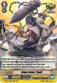 Stake Fetter, Thviti - D-PV01: History Collection - Cardfight Vanguard card