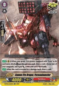 Cannon Fire Dragon, Parasaulauncher - D-PV01: History Collection - Cardfight Vanguard card