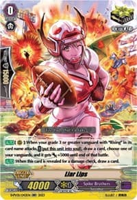 Liar Lips - D-PV01: History Collection - Cardfight Vanguard card