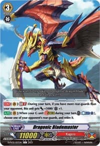 Dragonic Blademaster - D-PV01: History Collection - Cardfight Vanguard card