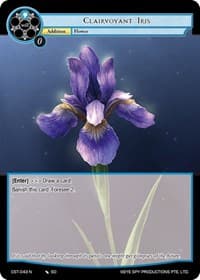 Clairvoyant Iris - Clash of the Star Trees - Force of Will card