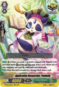 Application Researcher, Ponbelly - D-PV01: History Collection - Cardfight Vanguard card