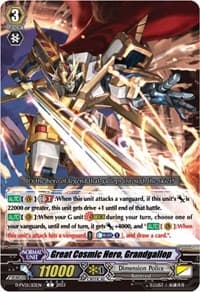 Great Cosmic Hero, Grandgallop - D-PV01: History Collection - Cardfight Vanguard card