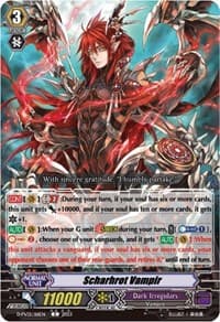 Scharhrot Vampir - D-PV01: History Collection - Cardfight Vanguard card