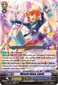 Miracle Voice, Lauris - D-PV01: History Collection - Cardfight Vanguard card