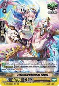 Eradicate Celestial, Raviel - D-PV01: History Collection - Cardfight Vanguard card