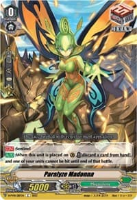 Paralyze Madonna - D-PV01: History Collection - Cardfight Vanguard card
