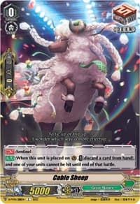 Cable Sheep - D-PV01: History Collection - Cardfight Vanguard card