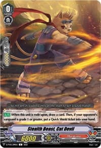 Stealth Beast, Cat Devil - D-PV01: History Collection - Cardfight Vanguard card