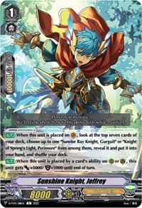 Sunshine Knight, Jeffrey - D-PV01: History Collection - Cardfight Vanguard card