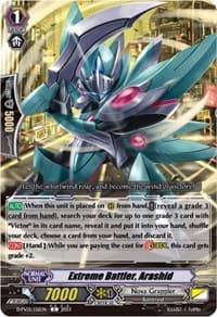 Extreme Battler, Arashid - D-PV01: History Collection - Cardfight Vanguard card