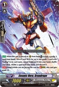 Cosmic Hero, Grandrope - D-PV01: History Collection - Cardfight Vanguard card