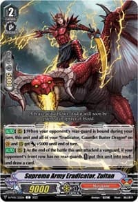 Supreme Army Eradicator, Zuitan - D-PV01: History Collection - Cardfight Vanguard card