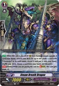 Steam Breath Dragon - D-PV01: History Collection - Cardfight Vanguard card