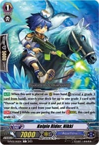 Kelpie Rider, Nikki - D-PV01: History Collection - Cardfight Vanguard card