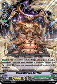 Death Warden Ant Lion - D-PV01: History Collection - Cardfight Vanguard card