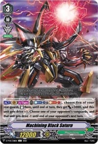 Machining Black Saturn - D-PV01: History Collection - Cardfight Vanguard card