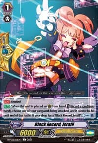 Black Record, Israfil - D-PV01: History Collection - Cardfight Vanguard card