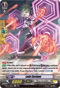 Lady Cyclone - D-PV01: History Collection - Cardfight Vanguard card