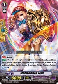Steam Maiden, Arlim - D-PV01: History Collection - Cardfight Vanguard card