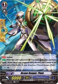 Ocean Keeper, Plato - D-PV01: History Collection - Cardfight Vanguard card