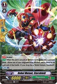 Rebel Mutant, Starshield - D-PV01: History Collection - Cardfight Vanguard card