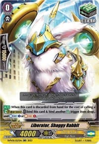 Liberator, Shaggy Rabbit - D-PV01: History Collection - Cardfight Vanguard card