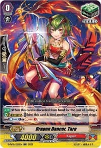 Dragon Dancer, Tara - D-PV01: History Collection - Cardfight Vanguard card
