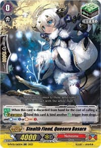 Stealth Fiend, Quesera Basara - D-PV01: History Collection - Cardfight Vanguard card