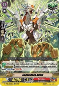 Convalesce Aunis - D-PV01: History Collection - Cardfight Vanguard card