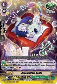 Automatism Koala - D-PV01: History Collection - Cardfight Vanguard card
