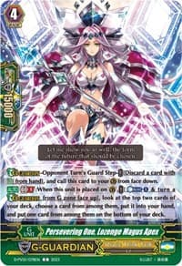 Persevering One, Lozenge Magus Apex - D-PV01: History Collection - Cardfight Vanguard card