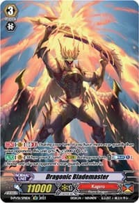 Dragonic Blademaster (SP) - D-PV01: History Collection - Cardfight Vanguard card
