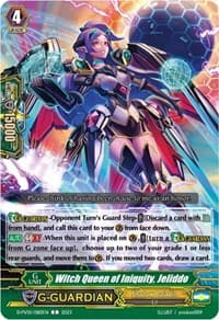 Witch Queen of Iniquity, Jeliddo - D-PV01: History Collection - Cardfight Vanguard card