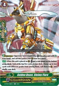 Golden Beast, Sleimy Flare - D-PV01: History Collection - Cardfight Vanguard card