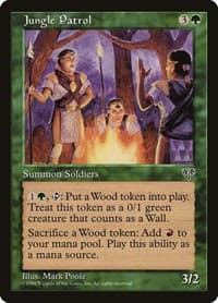 Jungle Patrol - Mirage - Magic: The Gathering card