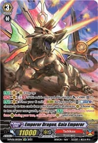 Emperor Dragon, Gaia Emperor (SP) - D-PV01: History Collection - Cardfight Vanguard card
