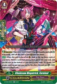 Chainsaw Megatrick, Furnival - D-PV01: History Collection - Cardfight Vanguard card